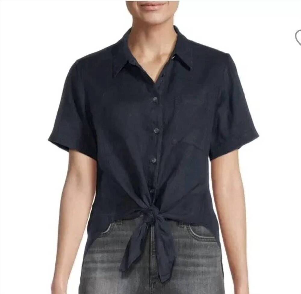 NEW THEORY hekanina top in black